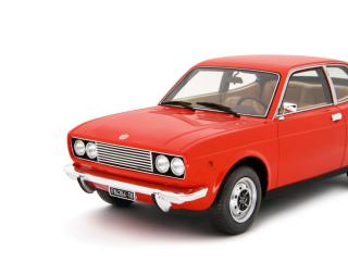 Fiat 128 Coupè 1300 SL - 1972 Rosso Laudoracing 1:18 Resinemodell (Türen, Motorhaube... nicht zu öffnen!)